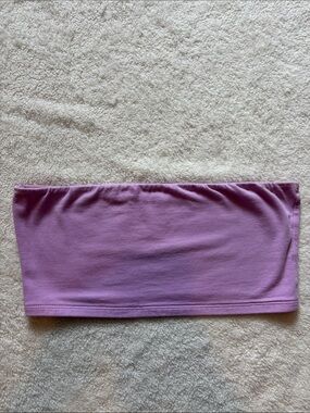 PacSun Lilac Strapless Bandeau Top
